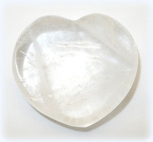 Handschmeichler riesiges wunderschönes Bergkristall-Herz TOP-Qualität ca. 85x75x30 mm