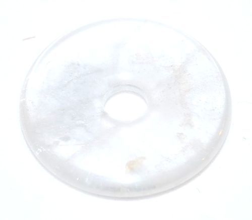Edelstein-Donut Bergkristall 30mm