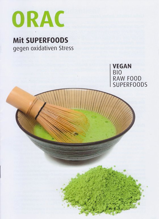 Broschüre ORAC Mit Superfoods gegen oxidativen Stress