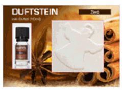 Duftstein-Set Zimt Keramikengel mit Zimtöl