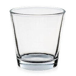 Glas für Votivkerzen 7,3 x 7,5 cm in klar