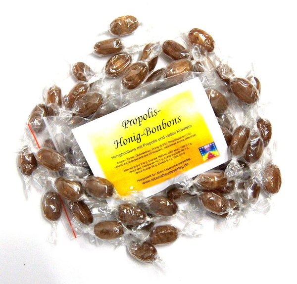 Propolis-Honig-Bonbons mit Propolis und 20 Naturkräutern