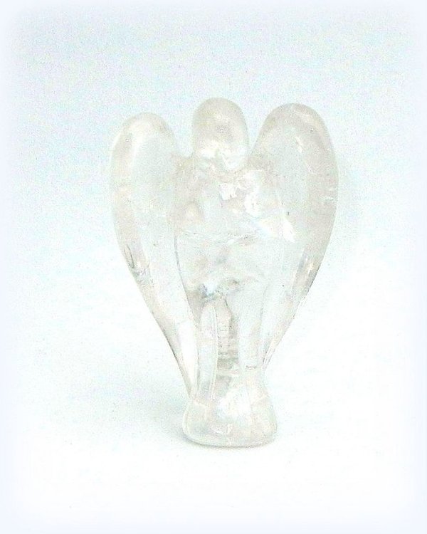 Engel Edelsteinengel Bergkristall ca. 35x55 mm
