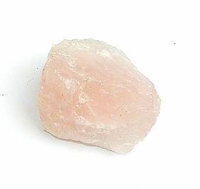 Rosenquarz-Brocken Dekostein Wasserstein Größe 50-80 mm
