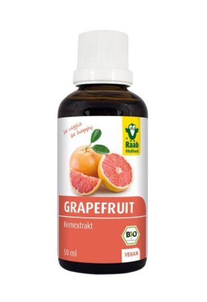 Bio Grapefruitkernextrakt mit Extrakt aus Bio Grapefruitkernen und -schalen 50 ml