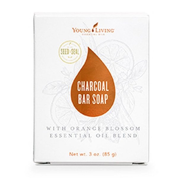 Charcoal Bar Soap Seife mit Orangenblüten-Öl ohne Sulfate, Parabene ...
