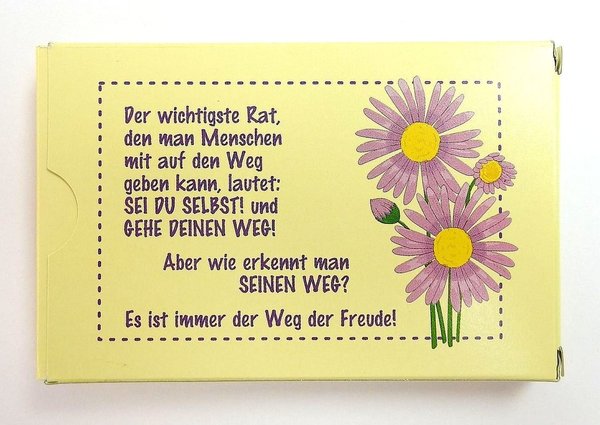 Karten für mehr Lebensfreude - Kartendeck mit 36 Karten - Kurt Tepperwein LIMITIERT