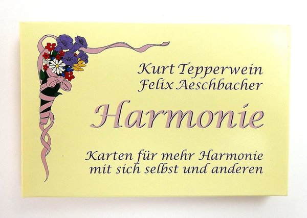 Harmonie - 36 Karten für mehr Harmonie mit sich selbst und anderen Krut Tepperwein LIMITIERT