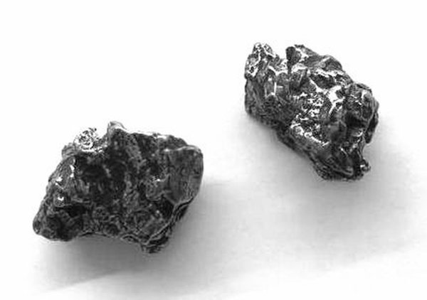Echter Meteorit aus Argentinien Campo del Cielo ca. 20-25 g mit Nickel-Eisen-Legierung